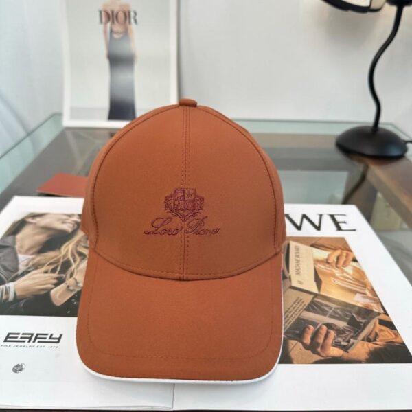 réplica,joyas,joyería,1:1,replica,fake,lujo,barato Loro Piana Nueva gorra de béisbol de alta gama (FUT6U3)