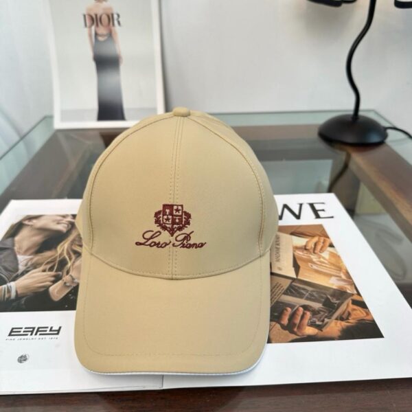 réplica,joyas,joyería,1:1,replica,fake,lujo,barato Loro Piana Nueva gorra de béisbol de alta gama (QHZ0EG)