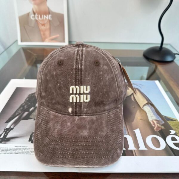 réplica,joyas,joyería,1:1,replica,fake,lujo,barato La nueva gorra de béisbol de MiuMiu (S0UGW0)