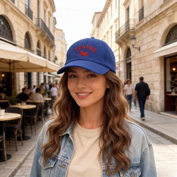 réplica,joyas,joyería,1:1,replica,fake,lujo,barato Nueva gorra de béisbol clásica, informal y moderna de Celine (LJ28UW)