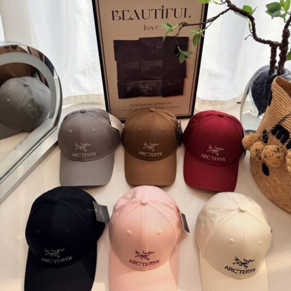 réplica,joyas,joyería,1:1,replica,fake,lujo,barato Gorra de béisbol rígida Arc’teryx con bordado del clásico logotipo del pájaro (O5ZIGF)