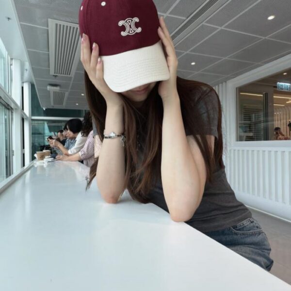 réplica,joyas,joyería,1:1,replica,fake,lujo,barato CELIN · Gorra de béisbol Celine SS New Arc de Triomphe bordada (JYJ1LE)