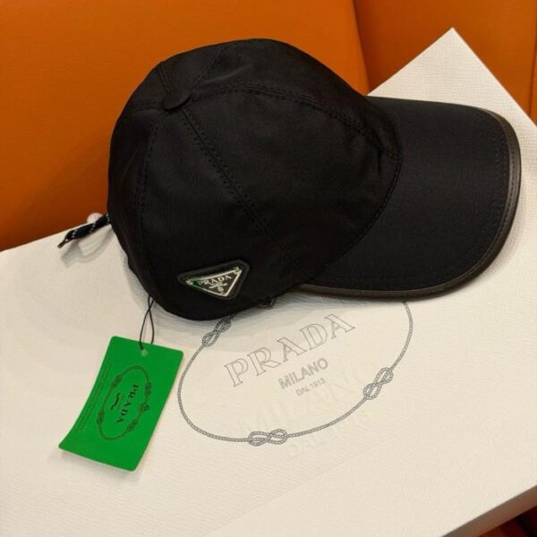 réplica,joyas,joyería,1:1,replica,fake,lujo,barato Gorra de béisbol Prada con cordón (OIXLTT)
