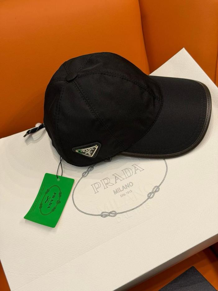 réplica,joyas,joyería,1:1,replica,fake,lujo,barato réplica,joyas,joyería,1:1,replica,fake,lujo,barato Gorra de béisbol Prada con cordón (OIXLTT)