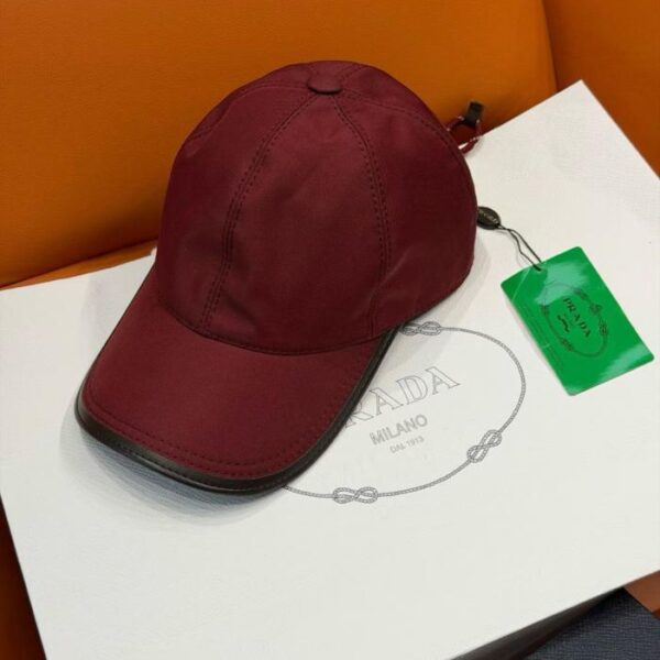 réplica,joyas,joyería,1:1,replica,fake,lujo,barato Gorra de béisbol Prada con cordón ajustable (WC9SOV)