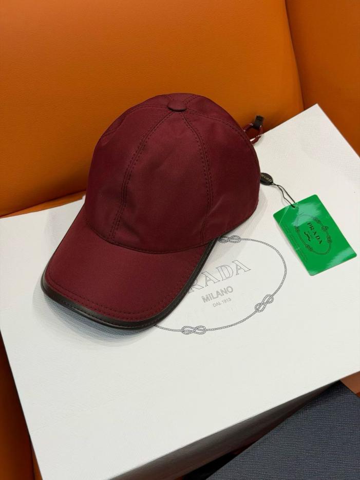 réplica,joyas,joyería,1:1,replica,fake,lujo,barato réplica,joyas,joyería,1:1,replica,fake,lujo,barato Gorra de béisbol Prada con cordón ajustable (WC9SOV)