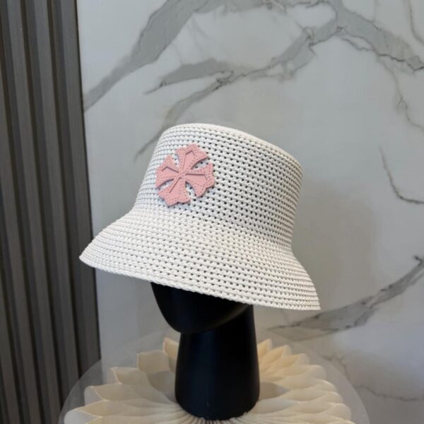 réplica,joyas,joyería,1:1,replica,fake,lujo,barato Sombrero de paja de encaje tejido de CHANEL (GE38HN)