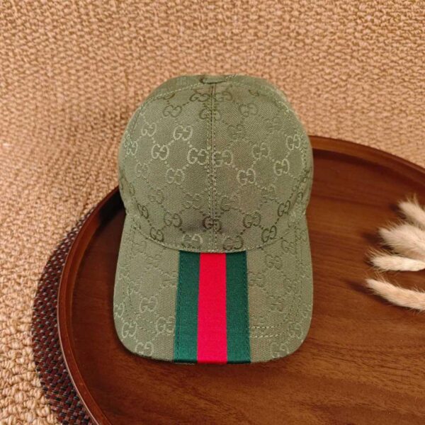 réplica,joyas,joyería,1:1,replica,fake,lujo,barato Gorra de béisbol GUCCI Webbing Collection (F7IVGB) – Mismo estilo que la que aparece en la página web oficial.