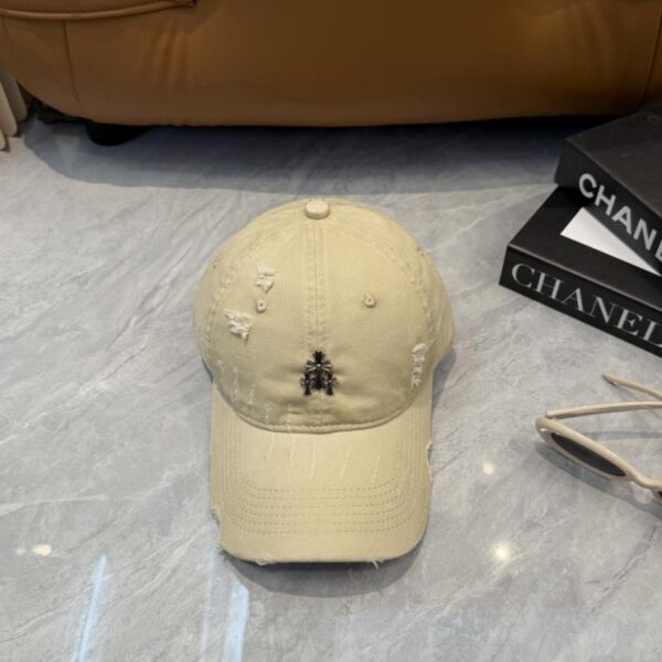 réplica,joyas,joyería,1:1,replica,fake,lujo,barato Gorra de béisbol nueva de Chrome Hearts (X73V38)