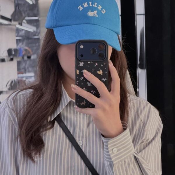 réplica,joyas,joyería,1:1,replica,fake,lujo,barato Versión para revendedores del sitio web oficial de CELINE, tipografía minimalista, gorra de béisbol de última moda al estilo de las celebridades (O5EFG6)