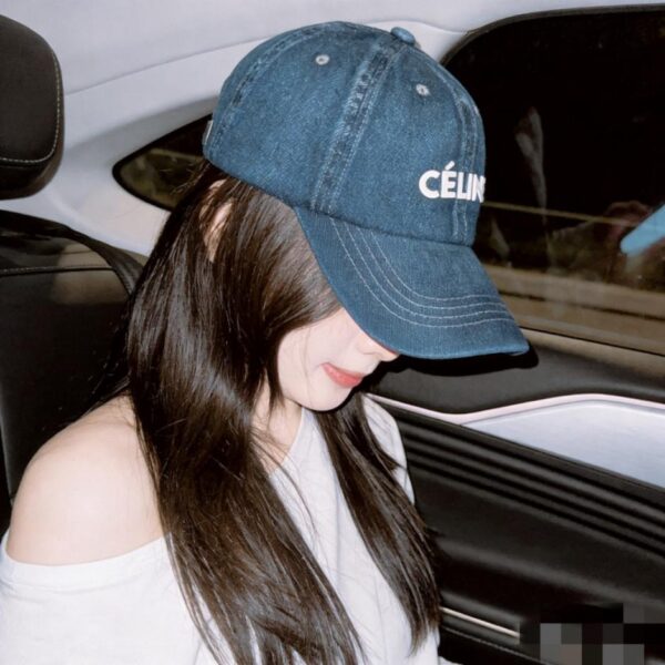 réplica,joyas,joyería,1:1,replica,fake,lujo,barato Gorra de béisbol vaquera CELINE (0JEIK1)