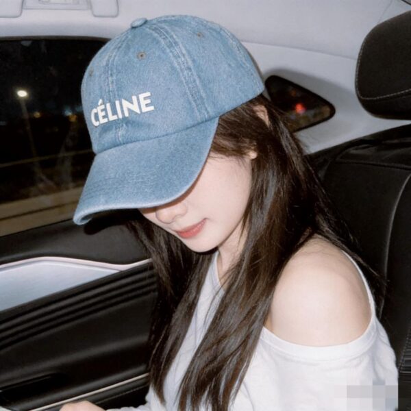réplica,joyas,joyería,1:1,replica,fake,lujo,barato Nueva gorra de béisbol vaquera de CELINE (SRBH7M)