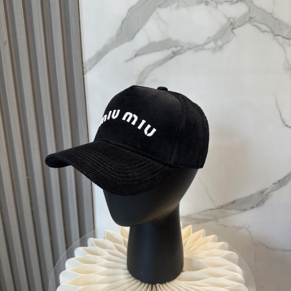 réplica,joyas,joyería,1:1,replica,fake,lujo,barato réplica,joyas,joyería,1:1,replica,fake,lujo,barato Gorra de béisbol de pana MIUMIU para otoño/invierno (183RZL)