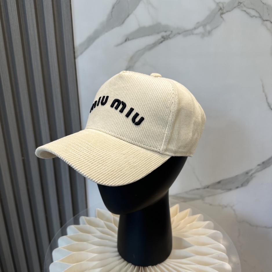 réplica,joyas,joyería,1:1,replica,fake,lujo,barato réplica,joyas,joyería,1:1,replica,fake,lujo,barato Gorra de béisbol de pana MIUMIU para otoño/invierno (48U7LG)