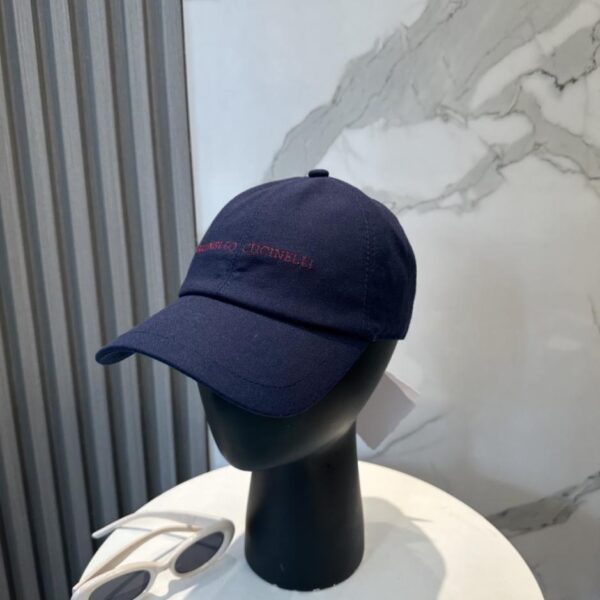 réplica,joyas,joyería,1:1,replica,fake,lujo,barato Brunello Cucinelli Nueva gorra de béisbol de lino de alta calidad (88EB57)
