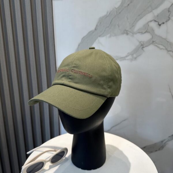 réplica,joyas,joyería,1:1,replica,fake,lujo,barato Gorra de béisbol Brunello Cucinelli New Linen de alta resolución (CVAR2D)