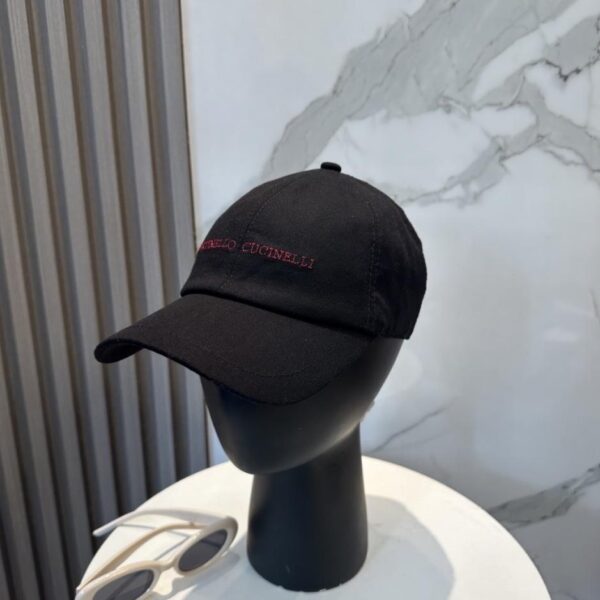 réplica,joyas,joyería,1:1,replica,fake,lujo,barato Gorra de béisbol Brunello Cucinelli de lino nuevo de alta calidad (VJUN24)