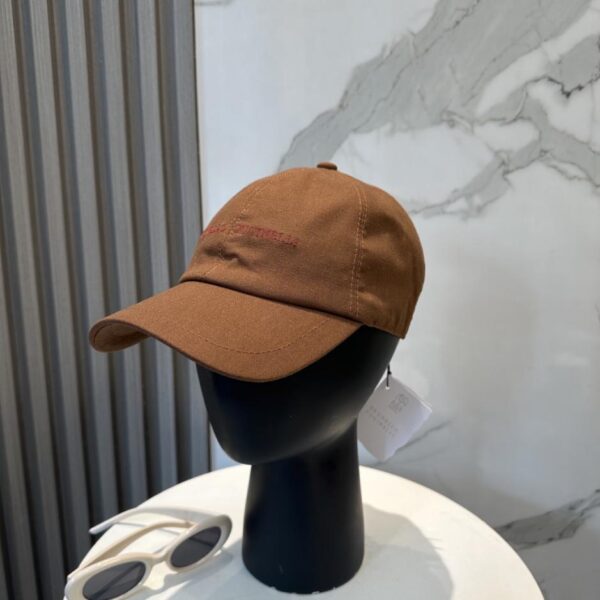 réplica,joyas,joyería,1:1,replica,fake,lujo,barato Gorra de béisbol Brunello Cucinelli New Linen de alta calidad (ZDEQRF)