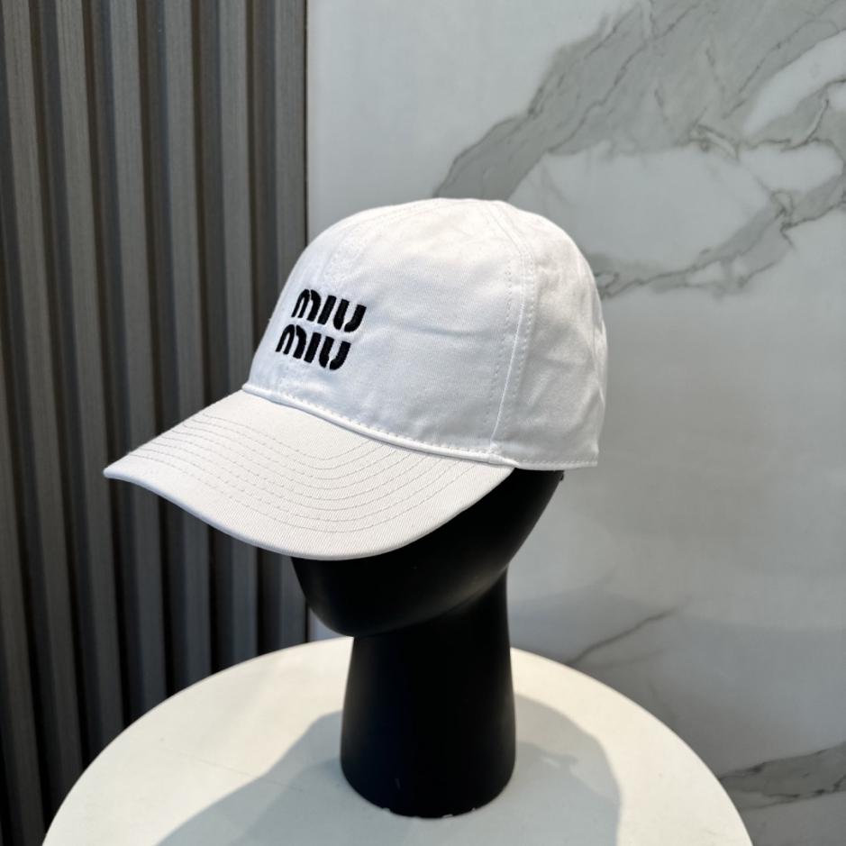 réplica,joyas,joyería,1:1,replica,fake,lujo,barato réplica,joyas,joyería,1:1,replica,fake,lujo,barato Gorra de béisbol de lona MIUMIU, réplica 1:1, hecha a medida (A400AZ)