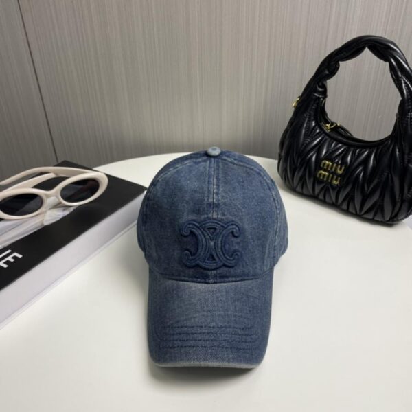 réplica,joyas,joyería,1:1,replica,fake,lujo,barato Novedad: Gorra de béisbol vaquera Celine (FLRREB)
