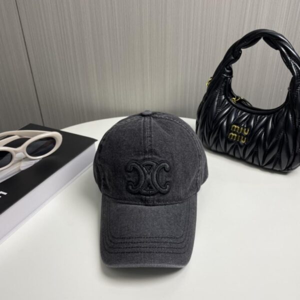 réplica,joyas,joyería,1:1,replica,fake,lujo,barato Novedad: Gorra de béisbol vaquera Celine (KFQ318)