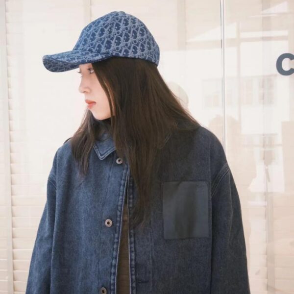 réplica,joyas,joyería,1:1,replica,fake,lujo,barato Gorra de béisbol bordada de alta gama de Louis Vuitton (1YW58A)