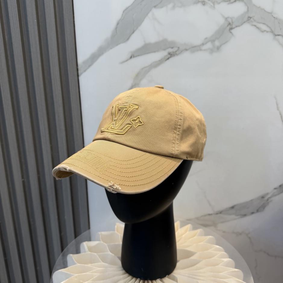 réplica,joyas,joyería,1:1,replica,fake,lujo,barato réplica,joyas,joyería,1:1,replica,fake,lujo,barato Gorra de béisbol bordada de alta gama de Louis Vuitton (559F2J)