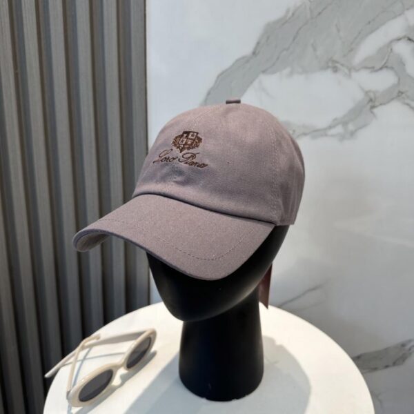 réplica,joyas,joyería,1:1,replica,fake,lujo,barato Loro Piana Nueva gorra de béisbol de lino de alta calidad (6WKIRK)