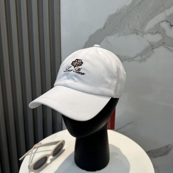 réplica,joyas,joyería,1:1,replica,fake,lujo,barato Loro Piana Nueva gorra de béisbol de lino de alta calidad (C1EM2J)