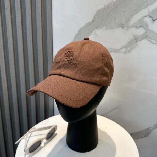 réplica,joyas,joyería,1:1,replica,fake,lujo,barato Loro Piana Nueva gorra de béisbol de lino de alta calidad (EYHV8R)