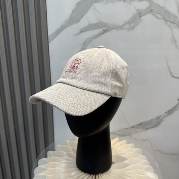 réplica,joyas,joyería,1:1,replica,fake,lujo,barato Gorra de béisbol Brunello Cucinelli nueva de alta calidad (EU0XOZ)