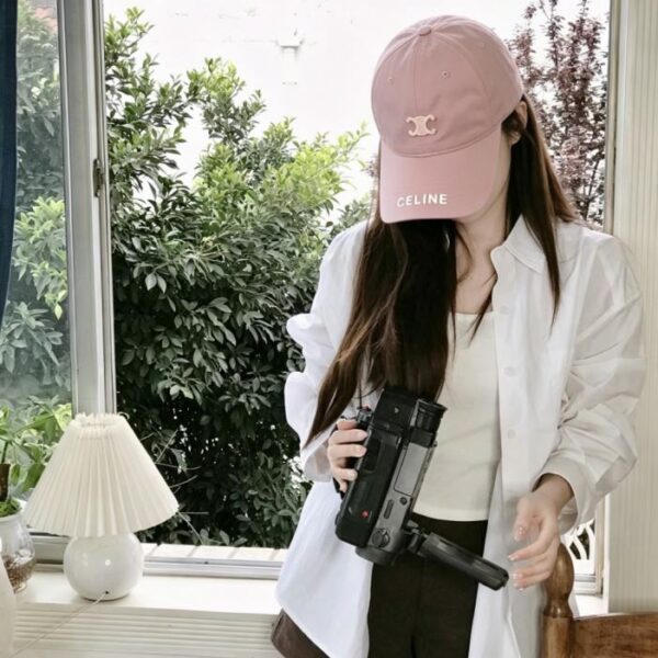 réplica,joyas,joyería,1:1,replica,fake,lujo,barato Gorra de béisbol minimalista CELINE (51GSXG)