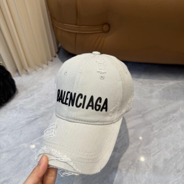 réplica,joyas,joyería,1:1,replica,fake,lujo,barato Gorra de béisbol Balenciaga lavada y desgastada (W276DZ)