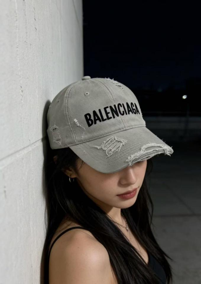 réplica,joyas,joyería,1:1,replica,fake,lujo,barato réplica,joyas,joyería,1:1,replica,fake,lujo,barato Gorra de béisbol Balenciaga lavada y desgastada (WEZ0X4)