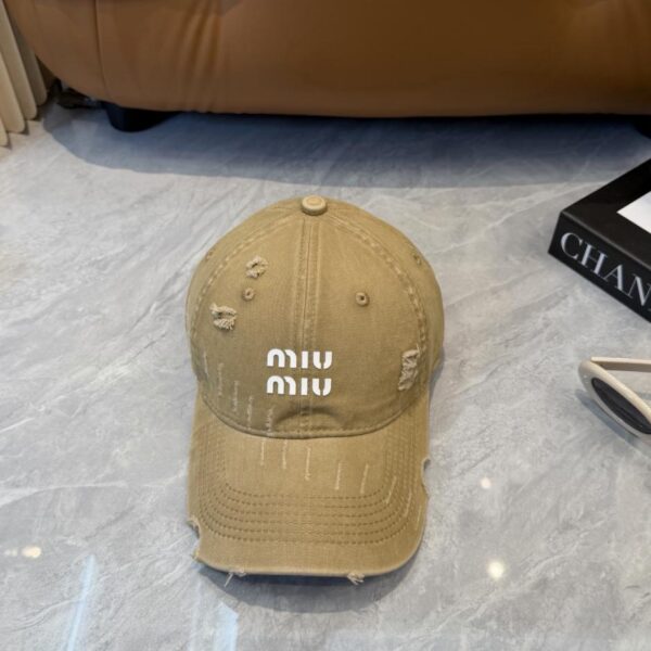 réplica,joyas,joyería,1:1,replica,fake,lujo,barato Gorra de béisbol MIUMIU New Dopamine para todas las estaciones (KZHL92)