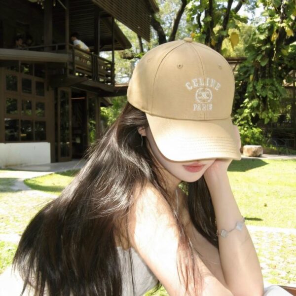 réplica,joyas,joyería,1:1,replica,fake,lujo,barato Versión para revendedores del sitio web oficial de CELINE, tipografía minimalista, gorra de béisbol de última moda al estilo de las celebridades (7X0TRQ)