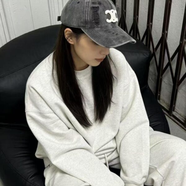réplica,joyas,joyería,1:1,replica,fake,lujo,barato Gorra de béisbol minimalista CELINE (N2HHJ7)