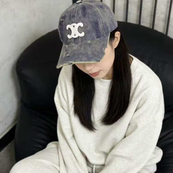 réplica,joyas,joyería,1:1,replica,fake,lujo,barato La nueva gorra de béisbol minimalista de CELINE (YW0KS4)