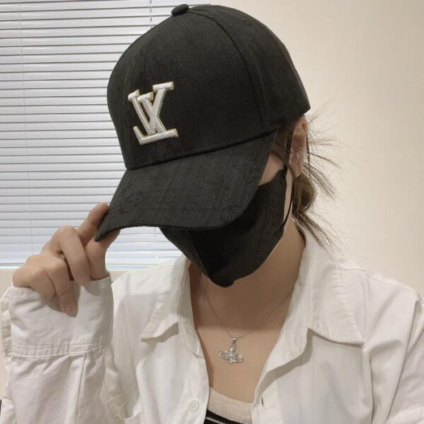 réplica,joyas,joyería,1:1,replica,fake,lujo,barato Gorra de béisbol clásica de alta calidad de la página web oficial de Louis Vuitton (47I52A)