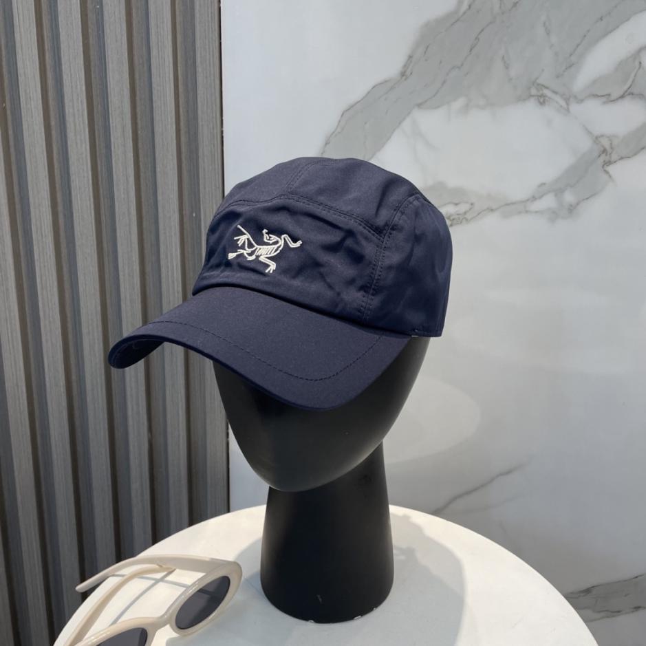 réplica,joyas,joyería,1:1,replica,fake,lujo,barato réplica,joyas,joyería,1:1,replica,fake,lujo,barato Gorra de béisbol con visera curva y logo bordado de pájaro pequeño de ARCTERYX, protección solar, estilo para parejas (GZD6ER)