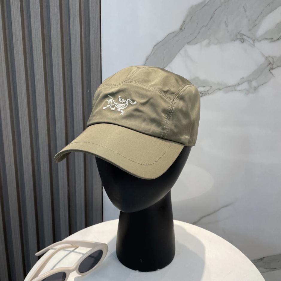 réplica,joyas,joyería,1:1,replica,fake,lujo,barato réplica,joyas,joyería,1:1,replica,fake,lujo,barato Gorra de béisbol con visera curva y logo bordado de pájaro pequeño de ARCTERYX, protección solar, estilo para parejas (ZFXTIR)