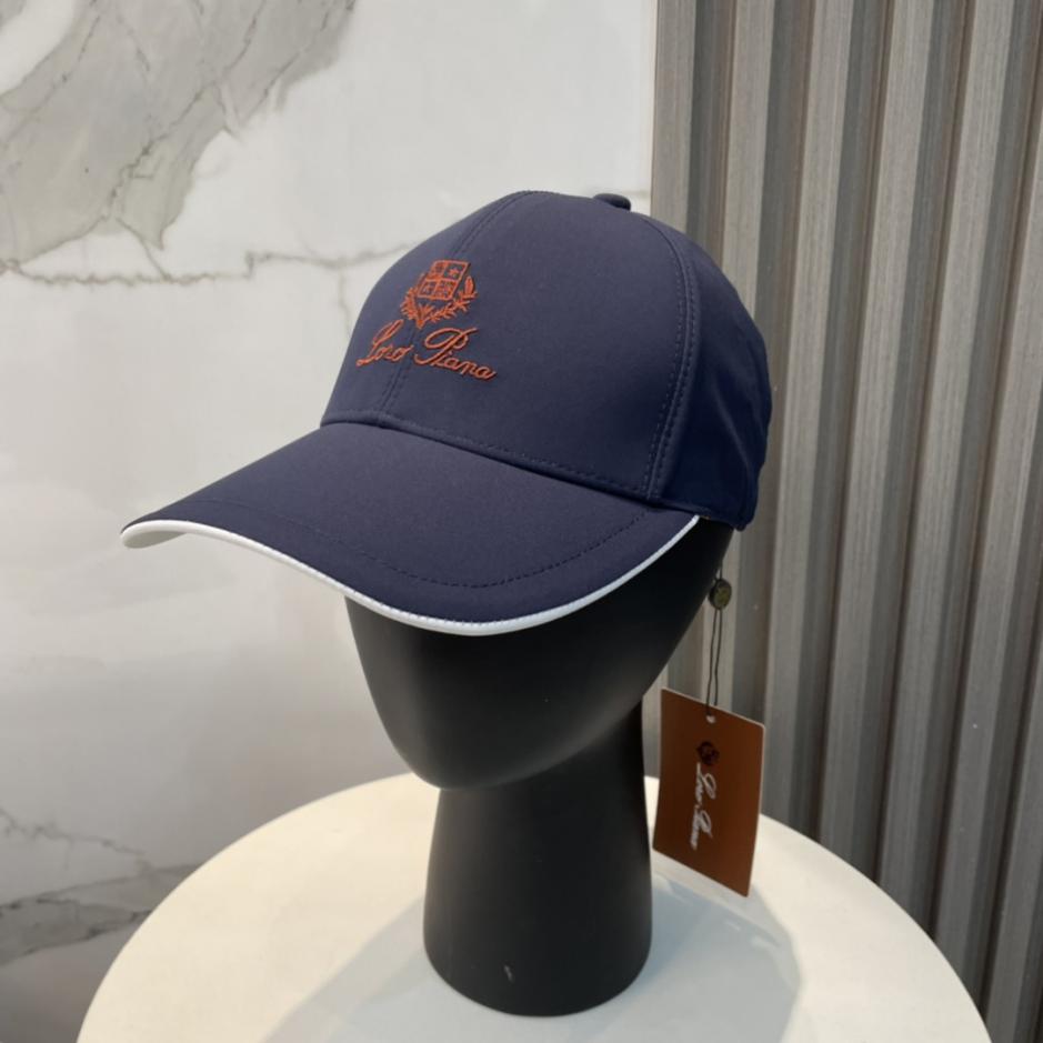 réplica,joyas,joyería,1:1,replica,fake,lujo,barato réplica,joyas,joyería,1:1,replica,fake,lujo,barato Loro Piana Nueva gorra de béisbol de alta calidad (F1SXIJ)