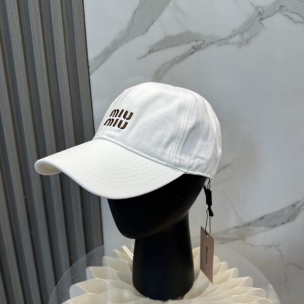 réplica,joyas,joyería,1:1,replica,fake,lujo,barato Gorra de béisbol MIU MIU (N1RAHR)