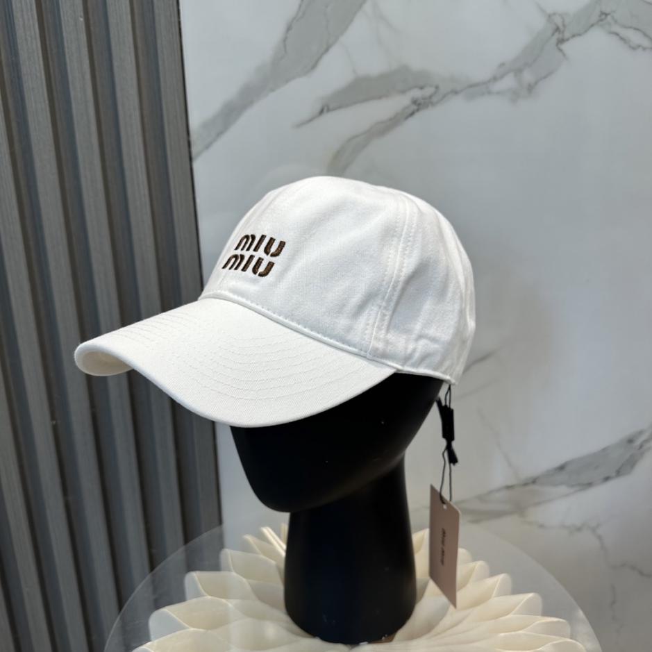 réplica,joyas,joyería,1:1,replica,fake,lujo,barato réplica,joyas,joyería,1:1,replica,fake,lujo,barato Gorra de béisbol MIU MIU (N1RAHR)