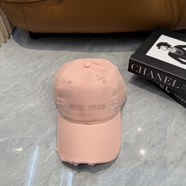 réplica,joyas,joyería,1:1,replica,fake,lujo,barato Gorra de béisbol MIUMIU New Dopamine para todas las estaciones (DI94OR)