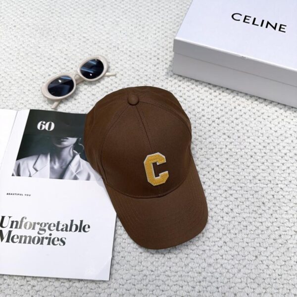 réplica,joyas,joyería,1:1,replica,fake,lujo,barato Versión para revendedores del sitio web oficial de CELINE, tipografía minimalista, gorra de béisbol de última moda al estilo de las celebridades (2S9N5D)