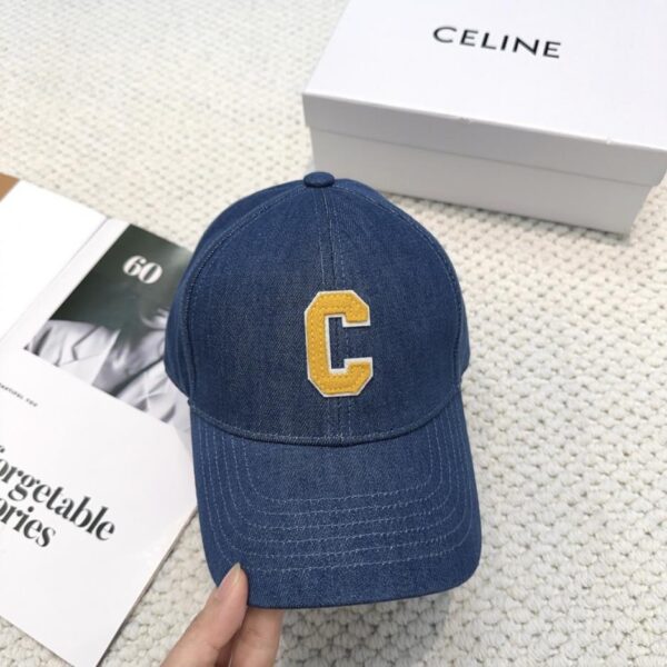 réplica,joyas,joyería,1:1,replica,fake,lujo,barato Versión para revendedores del sitio web oficial de CELINE, tipografía minimalista, gorra de béisbol de última moda al estilo de las celebridades (4CZUM6)