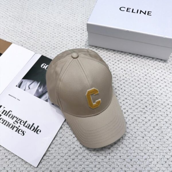 réplica,joyas,joyería,1:1,replica,fake,lujo,barato Versión para revendedores del sitio web oficial de CELINE, tipografía minimalista, gorra de béisbol de última moda al estilo de las celebridades (8UYOQE)