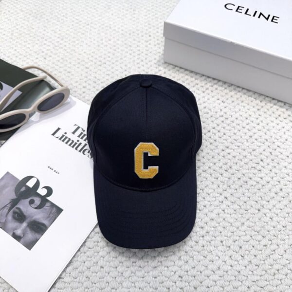 réplica,joyas,joyería,1:1,replica,fake,lujo,barato Versión para revendedores del sitio web oficial de CELINE, tipografía minimalista, gorra de béisbol de última moda al estilo de las celebridades (DI9W15)
