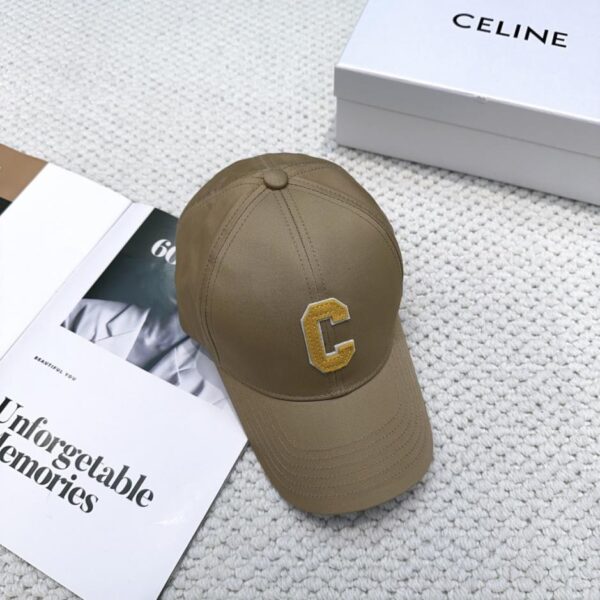réplica,joyas,joyería,1:1,replica,fake,lujo,barato Versión para revendedores del sitio web oficial de CELINE, tipografía minimalista, gorra de béisbol de última moda al estilo de las celebridades (X0MFFT)